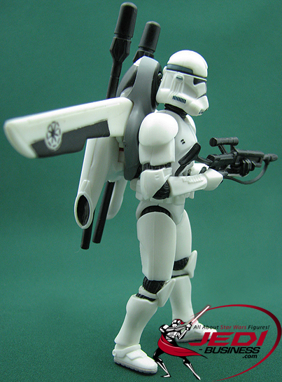 Clone Trooper Firing Jet-Pack! Revenge Of The Sith Collection