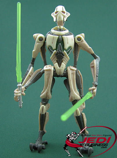 Star Wars Figure Battle General Grievous With Lightsabers Model