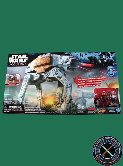 AT-ACT Driver With Rapid Fire Imperial AT-ACT Vehicle The Rogue One Collection