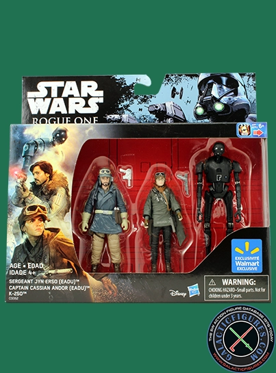 Cassian Andor Rogue One Walmart 3-Pack The Rogue One Collection