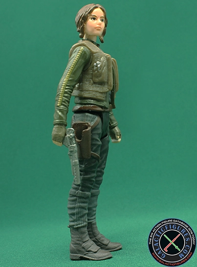 Jyn Erso With Rapid Fire Imperial AT-ACT Vehicle The Rogue One Collection