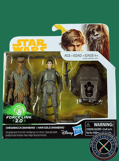 Han Solo 2-Pack #4 With Chewbacca (Mimban) SOLO: A Star Wars Story