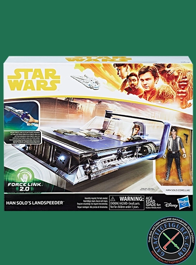 Han Solo With M-68 Landspeeder SOLO: A Star Wars Story