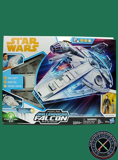 Han Solo With Kessel Run Millennium Falcon SOLO: A Star Wars Story