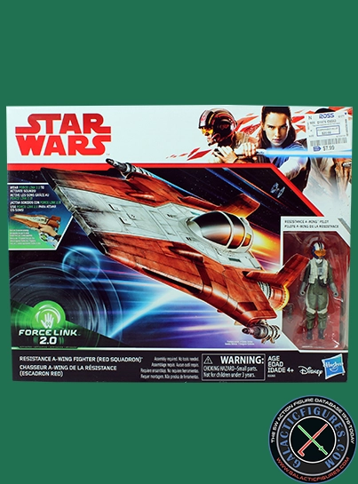 A-Wing Pilot With Red Squadron A-Wing Fighter SOLO: A Star Wars Story