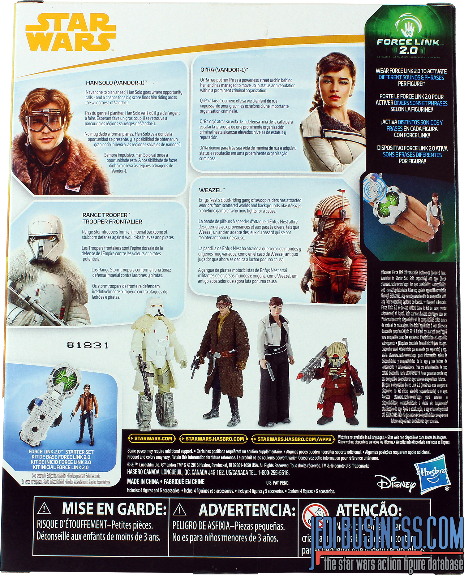 Han Solo Mission On Vandor-1 4-Pack