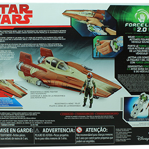 A-Wing Pilot With Red Squadron A-Wing Fighter