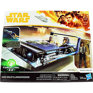 Han Solo With M-68 Landspeeder