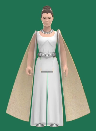 Princess Leia Organa figure, retromultipack