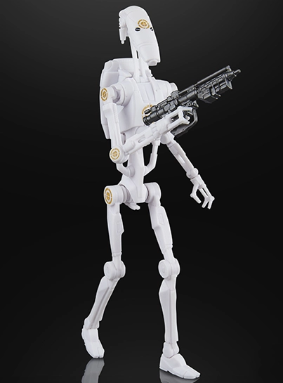 Battle Droid figure, blackseriesphase4exclusive