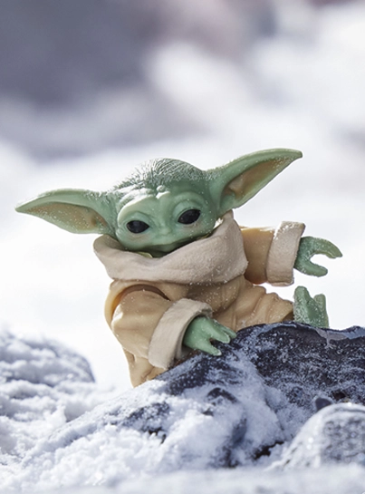 Grogu figure, The Last Jedi Collection