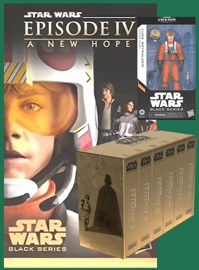 Luke Skywalker figure, Star Wars The Black Series