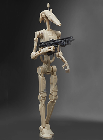 Battle Droid figure, tvctroopbuilders