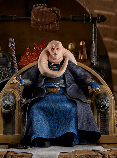 Bib Fortuna With Boba Fett's Throne Room Playset The Vintage Collection