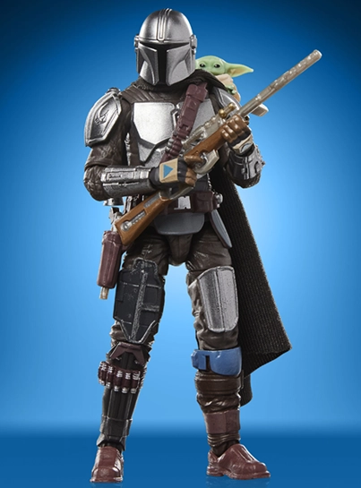 Din Djarin 2-Pack With Din Djarin And Grogu Star Wars The Vintage Collection