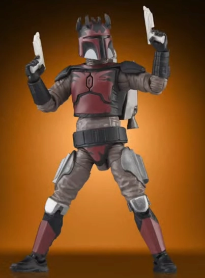 Mandalorian Super Commando figure, tvctwobasic