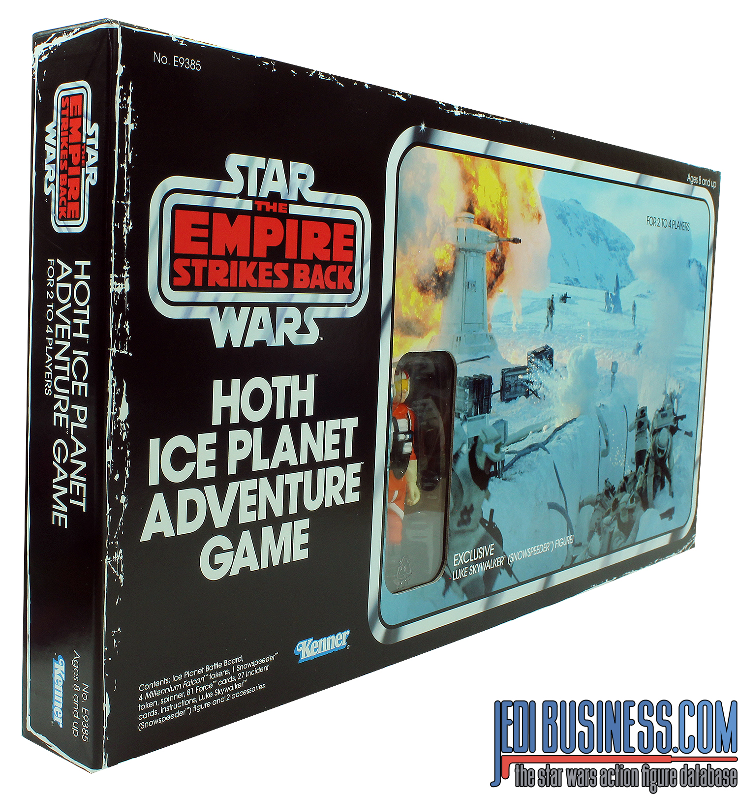 Luke Skywalker (Snowspeeder) With Hoth Ice Planet Adventure Boardgame