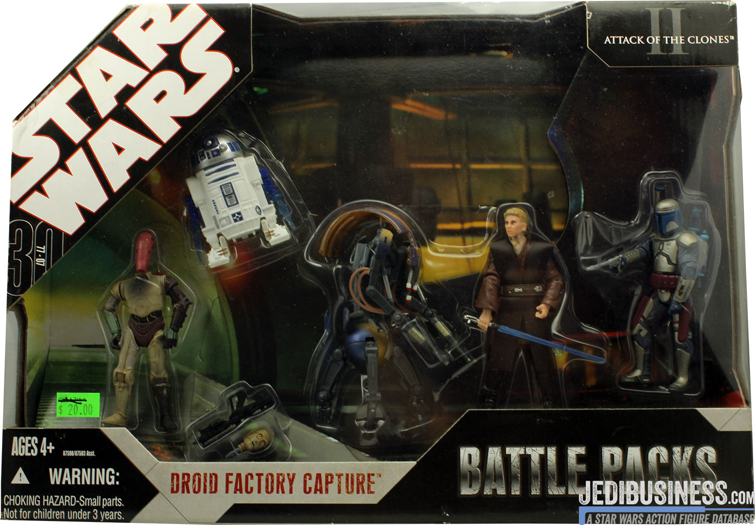 Anakin Skywalker Droid Factory Capture 5-Pack