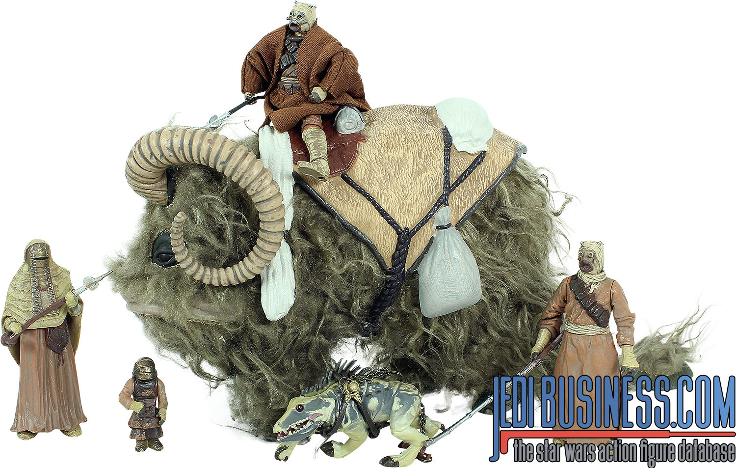 Massiff Bantha With Tusken Raiders 5-Pack #2