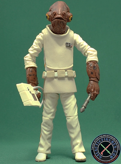 Admiral Ackbar figure, blackthree