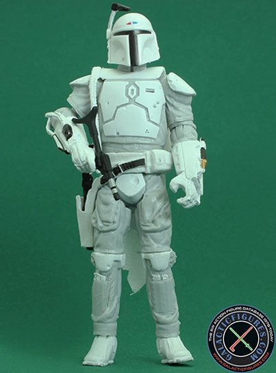 Boba Fett figure, blackthree
