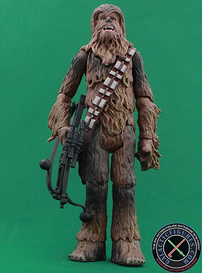 Chewbacca figure, blackthree