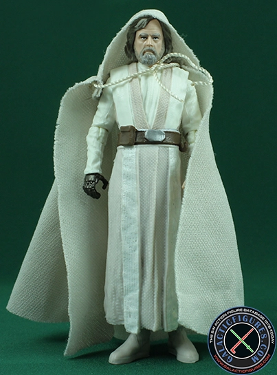 Luke Skywalker figure, blackthree