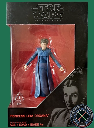 Princess Leia Organa D'Qar Ceremonial Dress The Black Series 3.75"