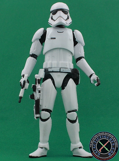 Stormtrooper figure, blackthree