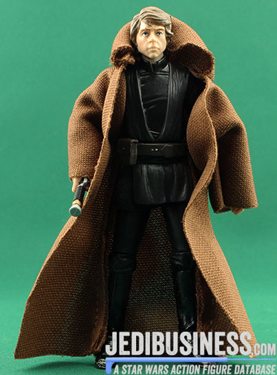Luke Skywalker figure, blackthree