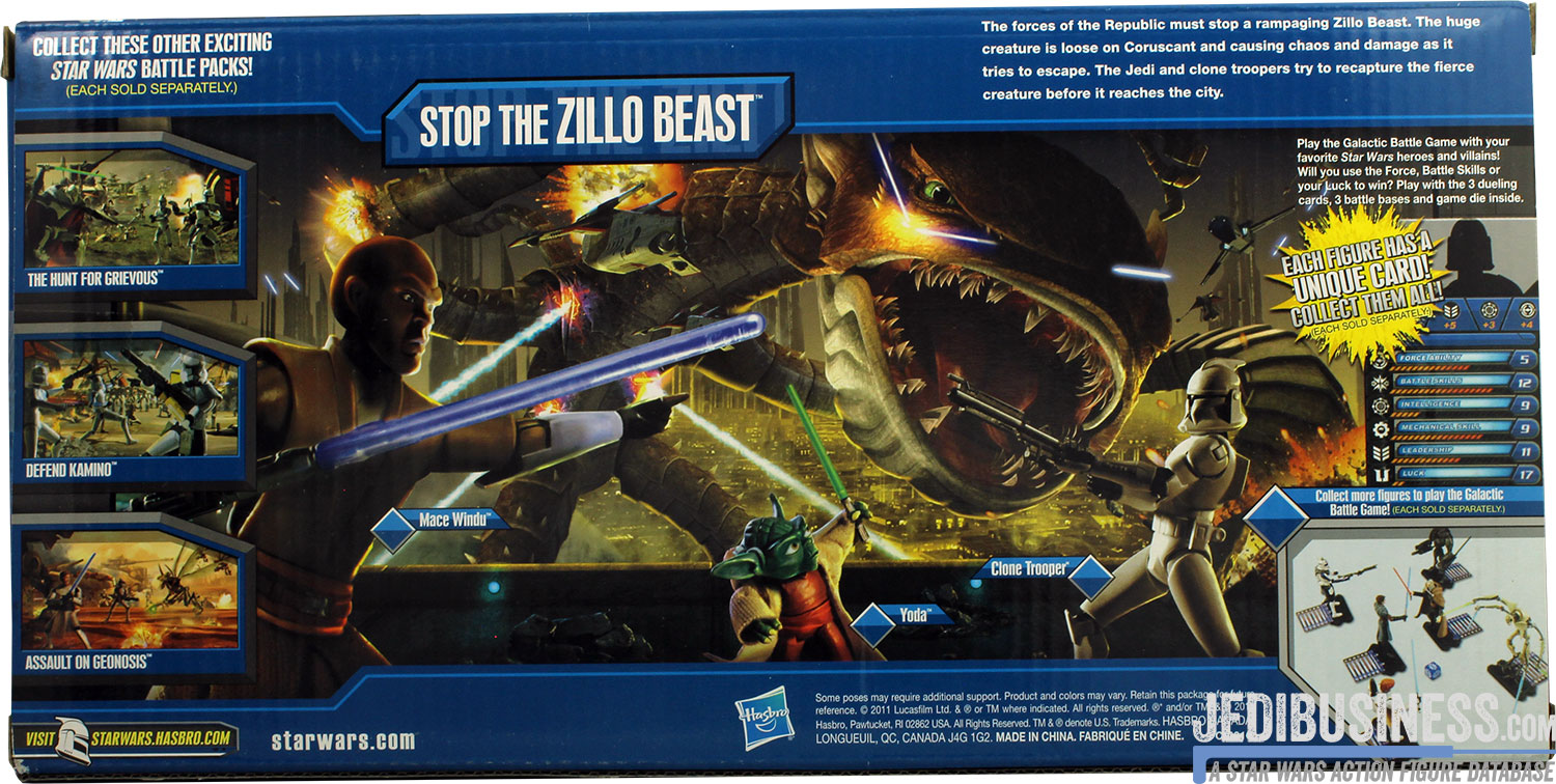 Yoda Stop The Zillo Beast 3-Pack