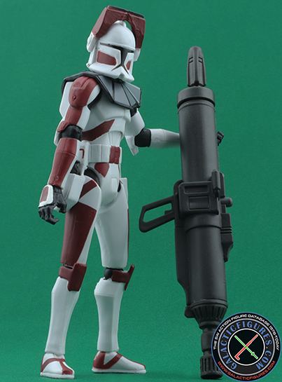 Commander Thire Firing Missile Launcher! The Clone Wars Collection