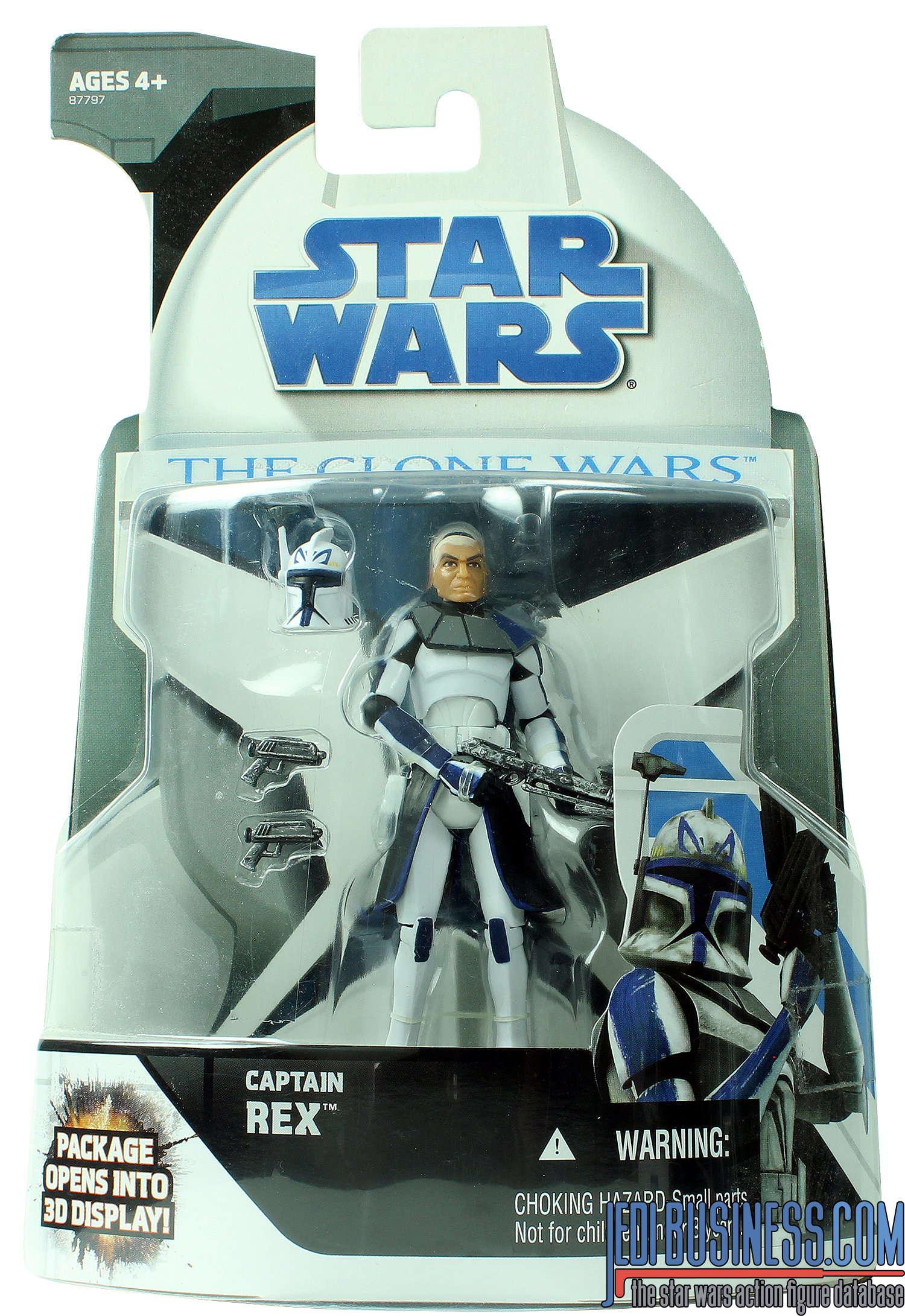 Hasbro Star Wars The Vintage Collection Captain Rex Action Figure – 3.75in, Clone Wars, 2021