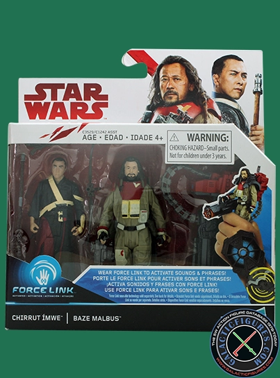 Baze Malbus 2-Pack #3 With Chirrut Îmwe The Last Jedi Collection
