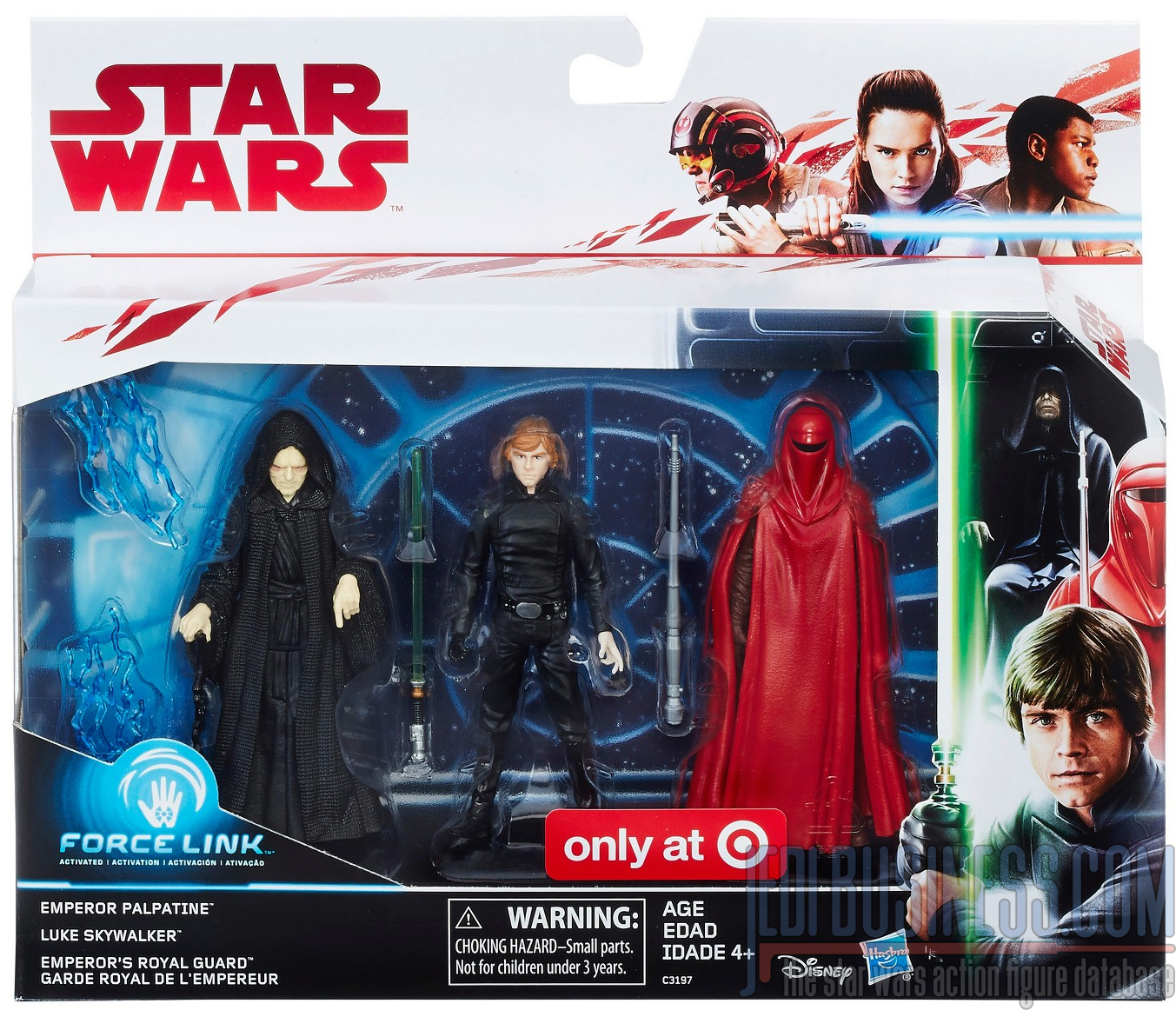 Luke Skywalker Target 3-Pack