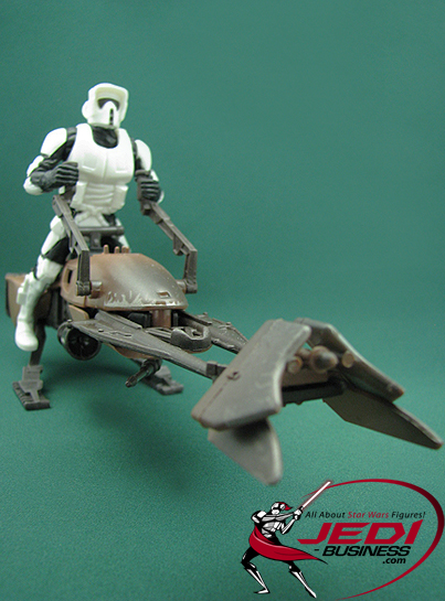 Biker Scout With Speeder Bike The Power Of The Force
