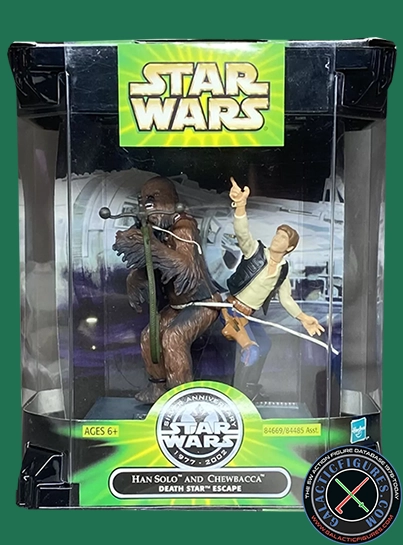 Chewbacca 25th Anniversary -  Death Star Escape 2-Pack Power Of The Jedi