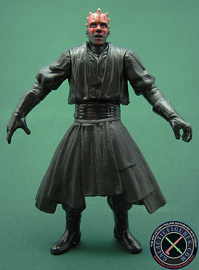 Star Wars Episodio 1 – Action Figure Darth Maul (Tatooine) Con Mantello E Spada Laser – Hasbro 84134 – Con Chip CommTech