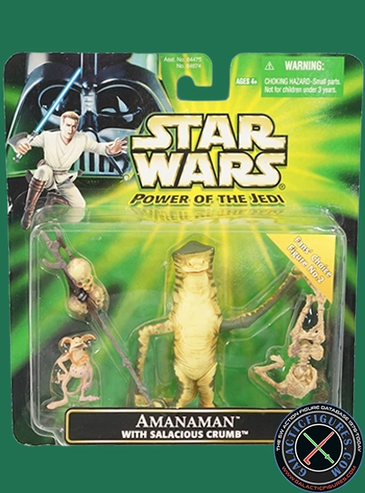 Salacious Crumb With Amanaman Power Of The Jedi