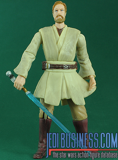 Hasbro Star Wars Revenge of the Sith Obi-Wan Kenobi Jedi Kick Action Figure for sale online