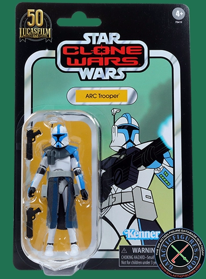 ARC Trooper Clone Wars 2-D Star Wars The Vintage Collection