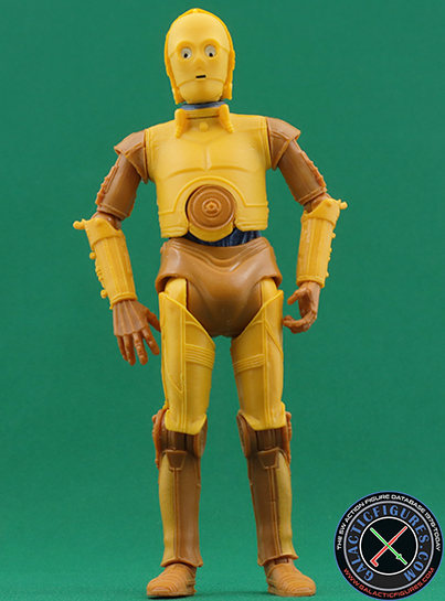Star Wars Force Link 3.75-Inch Action Figures Luke R2-D2 Yoda Obi Wan C-3PO 