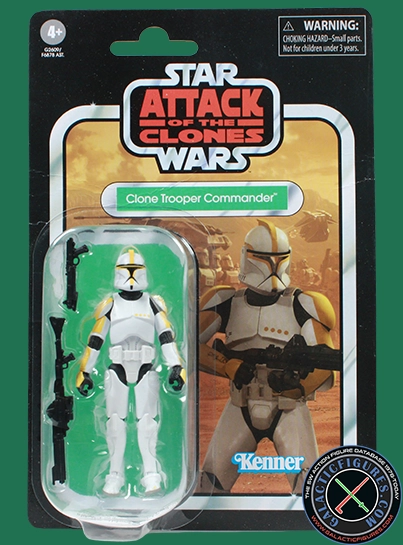 Clone Trooper Commander  Star Wars The Vintage Collection