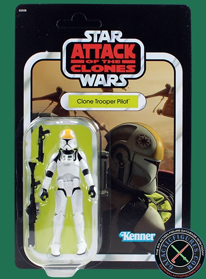 Clone Trooper Pilot With HasLab LAAT/i Republic Gunship Star Wars The Vintage Collection