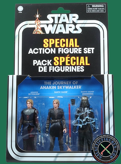 Darth Vader The Journey Of Anakin Skywalker 3-pack Star Wars The Vintage Collection