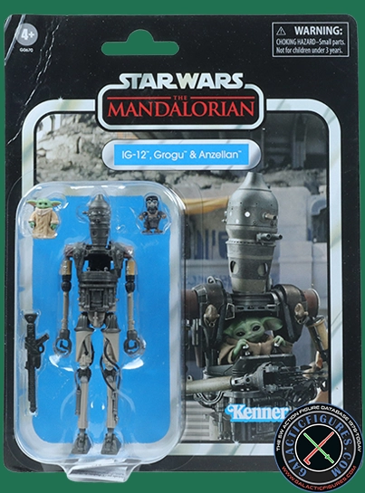 Grogu IG-12, Grogu & Anzellan Star Wars The Vintage Collection