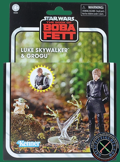 Luke Skywalker Deluxe With Grogu Star Wars The Vintage Collection