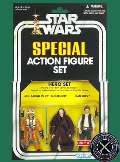 Luke Skywalker Hero Set 3-Pack Star Wars The Vintage Collection