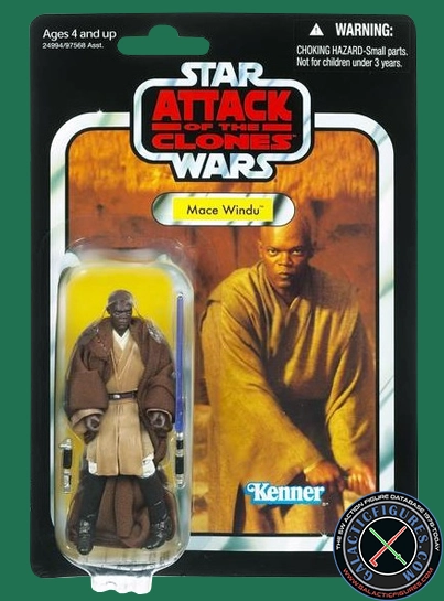 Mace Windu Attack Of The Clones Star Wars The Vintage Collection
