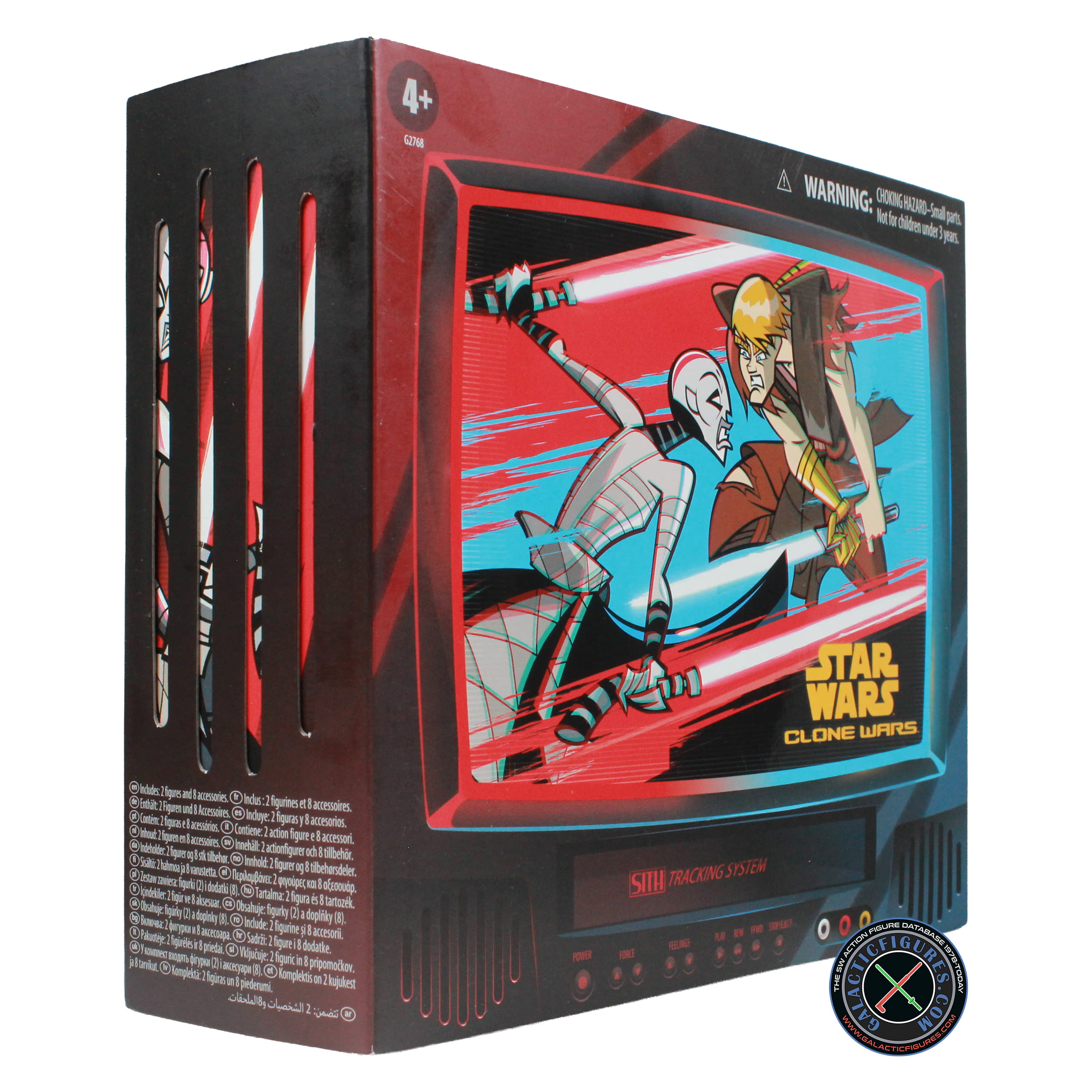 Anakin Skywalker 2-Pack Anakin Skywalker / Asajj Ventress